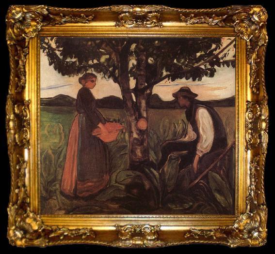 framed  Edvard Munch Cornucopia, ta009-2